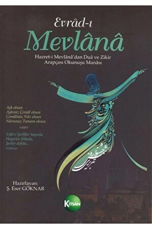 Evrad-ı Mevlana Hazret-i Mevlana'dan Dua ve Zikir Arapçası Okunuşu Manası