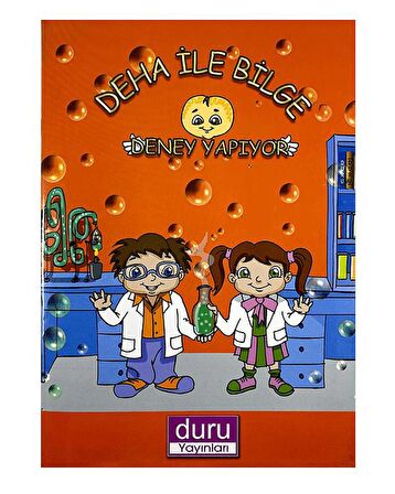 6-9 Yaş Deha İle Bilge Deney Yapıyor Kitabı (Duru Yayınları)