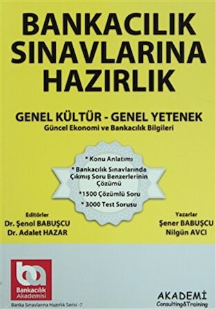 Bankacılık Sınavlarına Hazırlık Genel Kültür - Genel Yetenek