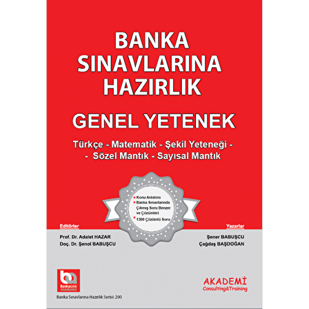 Banka Sınavlarına Hazırlık Genel Yetenek