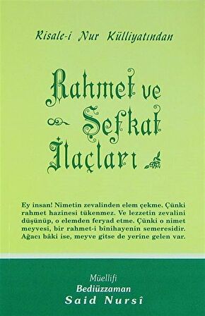 Rahmet ve Şefkat İlaçları Normal Boy