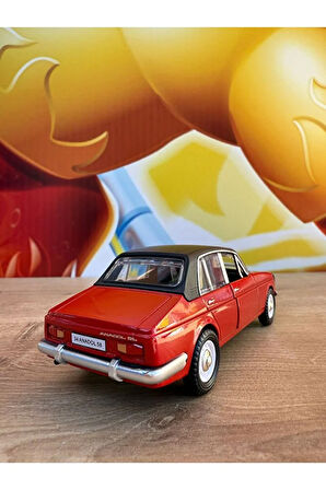 Anadol 1973 Model Klasik Nostaljik Anadol Diecast Araba Sesli Işıklı Havalı Korna Açılan Kapılar