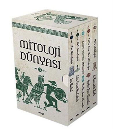 Maya Mitolojik Kitaplar Seti 3 - 5 Kitap Takım