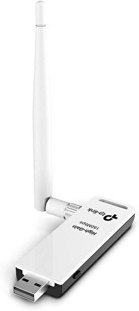 TP-Link TL-WN722N, N150 Mbps USB Adaptör, 4dBi Ayrılabilir Anten