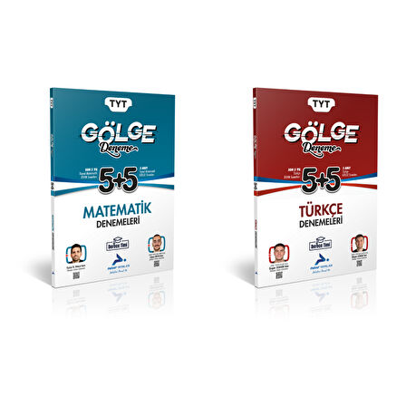 Paraf Yayınları  Gölge TYT Matematik &  Türkçe   Denemeleri