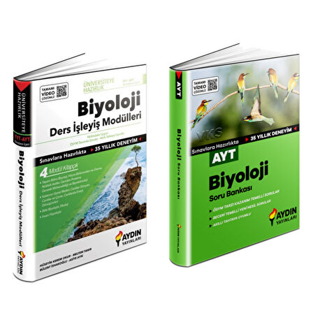 TYT-AYT Biyoloji Dersİşleyiş Modülleri & Ayt Biyoloji Soru Bankası