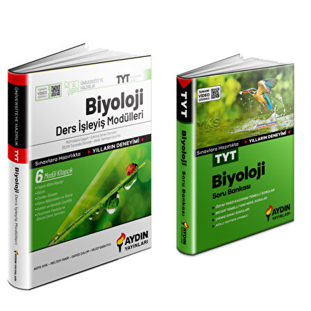 TYT Biyoloji Ders İşleyiş Modülü & Soru Bankası