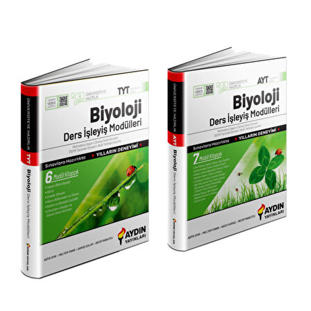 TYT & AYT Biyoloji Ders İşleyiş Modülülleri