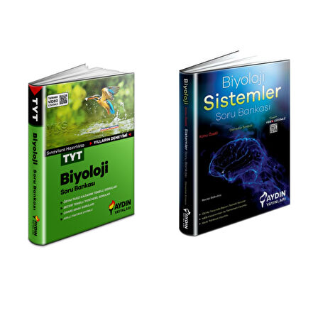 TYT Biyoloji & Sistemler Soru Bankaları