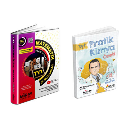 TYT Matematik Soru Bankası & TYT Kimya Cep Özeti