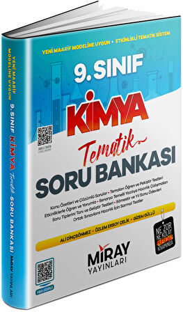 Miray 9. Sınıf Kimya Tematik Konu Özetli Soru Bankası