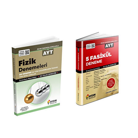 Ayt Fizik & 5 Fasikül Deneme