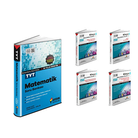Tyt Matematik Soru Bankası & Ayt Kimya (1,2,3,4) Modülleri