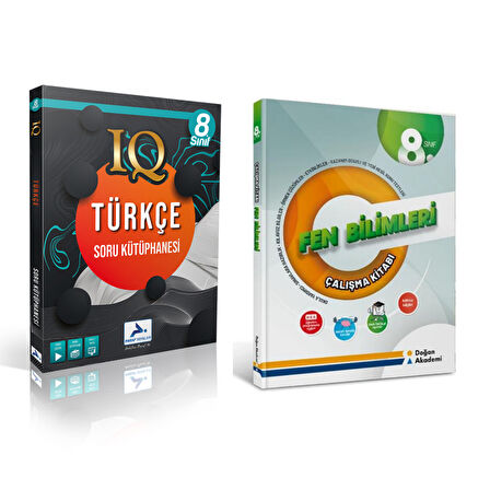 Paraf Yayınları Iq 8.sınıf Türkçe  &  Fen Bilimleri Çalışma Kitabı