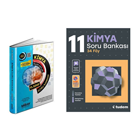 11.sınıf Kimya & Tudem 11.sınıf Kimya Soru Bankası