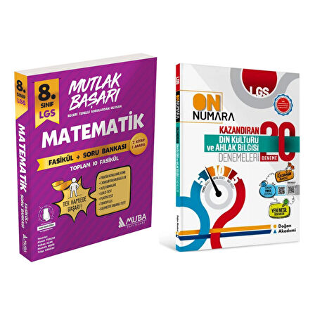 8.sınıf Mutlak Başarı Matematik Fasikül & 8.sınıf Din Kültürü Ve Ahlak Bilgisi Denem