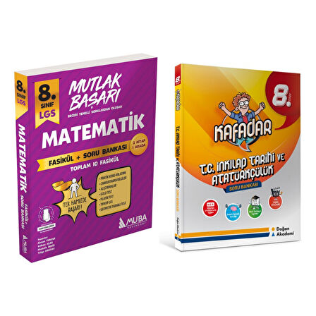 8.sınıf Mutlak Başarı Matematik Fasikül & Doğan Akademi Lgs Kafadar T.c. İnkılap Tari