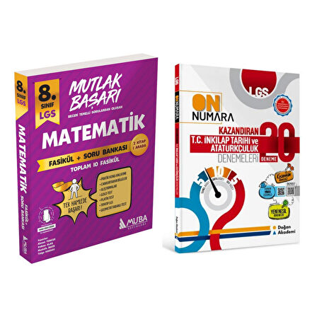 8.sınıf Mutlak Başarı Matematik Fasikül & Doğan Akademi Lgs On Numara Kazandıran T.c.