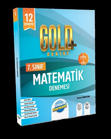 Ünlüler Yayınları 7. SINIF GOLD BRANŞ DENEMELERİ MATEMATİK