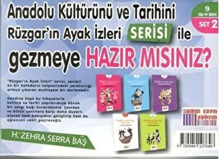 Rüzgar'ın Ayak İzleri Set 2 (5 Kitap Takım)