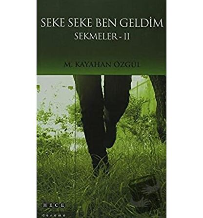 Seke Seke Ben Geldim   Sekmeler 2 / Hece Yayınları / M. Kayahan Özgül