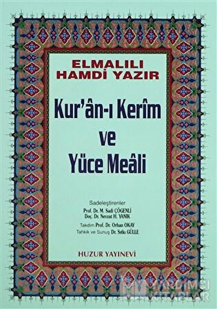 Küçük Boy Kur’an-ı Kerim ve Yüce Meali (Hafız Osman Hattı)