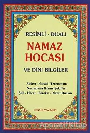 Resimli Dualı Namaz Hocası ve Dini Bilgiler (Mavi Kapak)