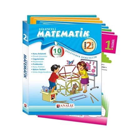 2. Sınıf Prof. Mati İle Eğlenceli Matematik Konu Anlatımı (6 Fasikül)