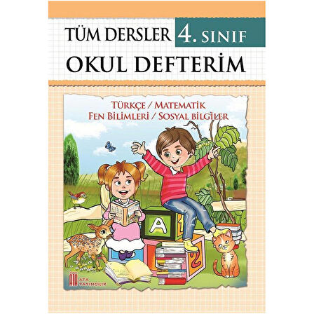 Ata Yayınları 4.Sınıf Tüm Dersler Okul Defterim