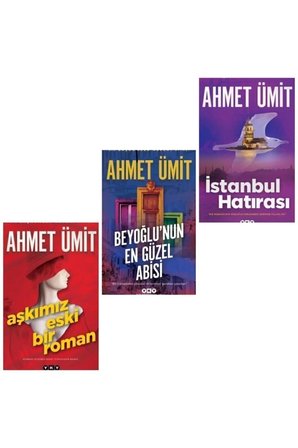 Aşkımız Eski Bir Roman - Beyoğlu’nun En Güzel Abisi - Istanbul Hatırası, Ahmet Ümit 3 Kitap