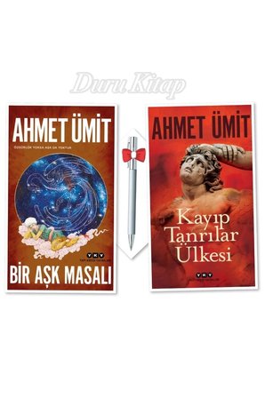 Bir Aşk Masalı - Kayıp Tanrılar Ülkesi & Ahmet Ümit, Caprice Tükenmez Kalem Hediyeli