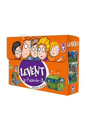 Timaş Yayınları Levent Iz Peşinde Serisi 3. Set (5 Kitap)