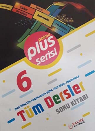 Palme PLUS 6.Sınıf Tüm Dersler Soru Bankası