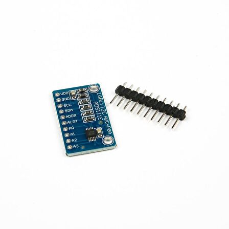 ADS1115 16 Bit I2C 4 Kanallı ADC Modülü