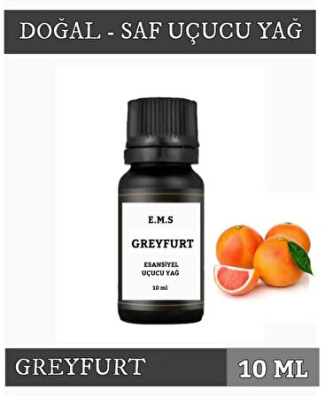 GREYFURT Uçucu Yağ Buhurdanlık Esansı Oda Kokusu DİFÜZÖR Uçucu Esansiyel Yağ Buhur Yağı 10 ML.