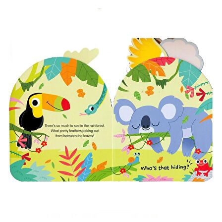 Auzou Noisy Hide and Seek - Whose Feathers are Those