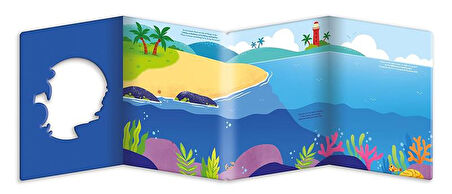 Auzou My Fold-Out Magnetic Adventure - In The Ocean