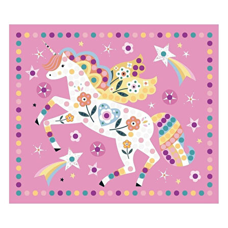 My Little artist's activity kit - My unicorn pictures in strass