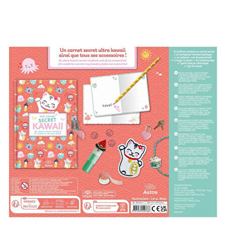 Yaratıcı Kırtasiyem - Kawaii Defter ve Kırtasiye Seti