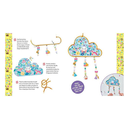 My kawaii dreamcatcher-Parıltılı Bulut Tasarım Seti