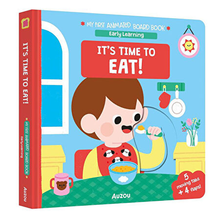 Auzou Its Time to Eat - My First Animated Board Book