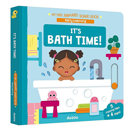 Auzou Its Bath Time - My First Animated Board Book