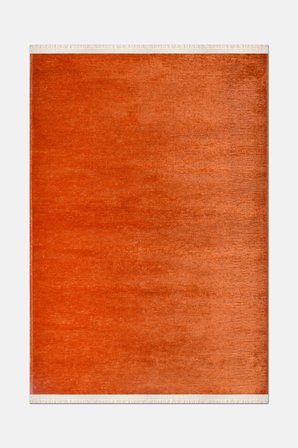 Aheste Kiremit Yumuşak Dokulu Halı | Yıkanabilir Kaymaz Tabanlı Modern Kilim Robot Süpürgeye Uyumlu