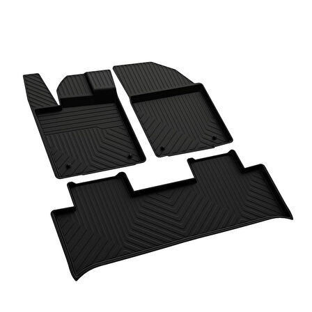 TOGG T10F Ferrous 4D Havuzlu Kauçuk Paspas 2025 ve Üstü