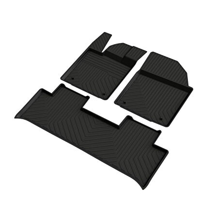 TOGG T10F Ferrous 4D Havuzlu Kauçuk Paspas 2025 ve Üstü