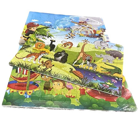 Puzzle 25X35 Yapboz - 3 adet