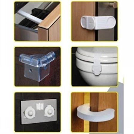 CELİK AVM® Bebek Koruma Seti 30 Parça