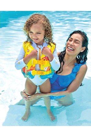 Deniz Yeleği - Şişme Can Yeleği - Yüzme Can Yeleği - Swim Vest - Şişme Cankurtaran Yelek 41x30 cm.