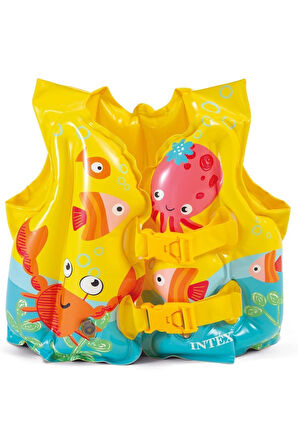 Deniz Yeleği - Şişme Can Yeleği - Yüzme Can Yeleği - Swim Vest - Şişme Cankurtaran Yelek 41x30 cm.
