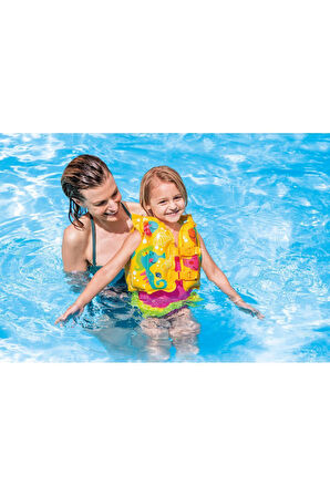 Deniz Yeleği - Şişme Can Yeleği - Yüzme Can Yeleği - Swim Vest - Şişme Cankurtaran Yelek 41x30 cm.